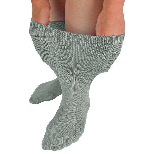 Dr.Socks Extra Wide Bamboo Oedema Socks 4-7 UK GOODS Superdrug Grey  