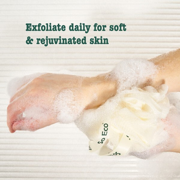 So Eco Bath Shower Pouf 3 Pack, imported from the UK