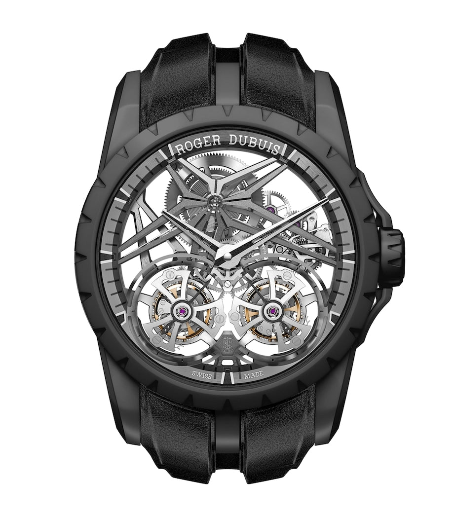 Roger Dubuis Excalibur Double Flying Tourbillon watch 45mm, imported from the UK