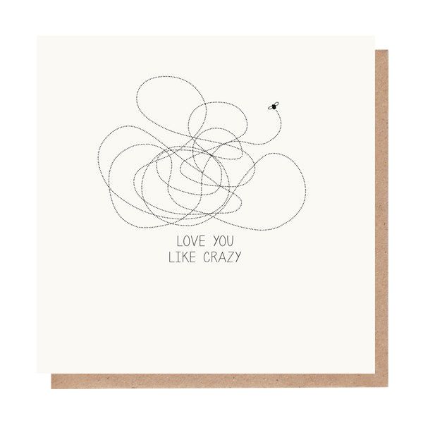 Paper Plane Love You Like Crazy Card GOODS Superdrug   