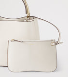 Cartier small leather top-handle bag with panther motif, UK version