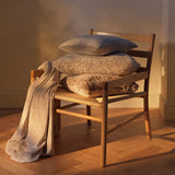 Habitat Faux Shearling Cushion - Grey - 55x40cm