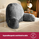 Silentnight cosy cuddle cushion grey, imported from the UK