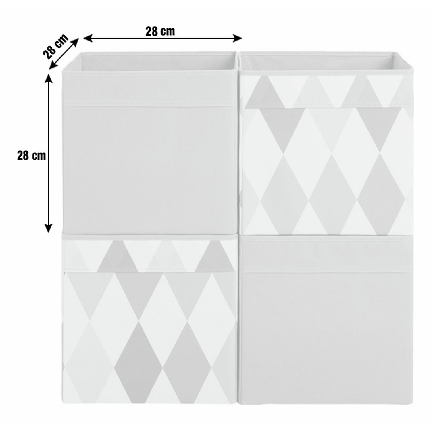 Habitat Harley orange pop-up storage boxes for kids, imported from the UK