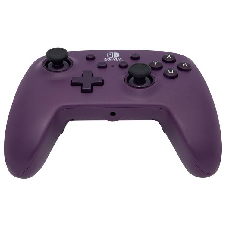 PowerA Cosmic Purple wired controller for Nintendo Switch (British brand)