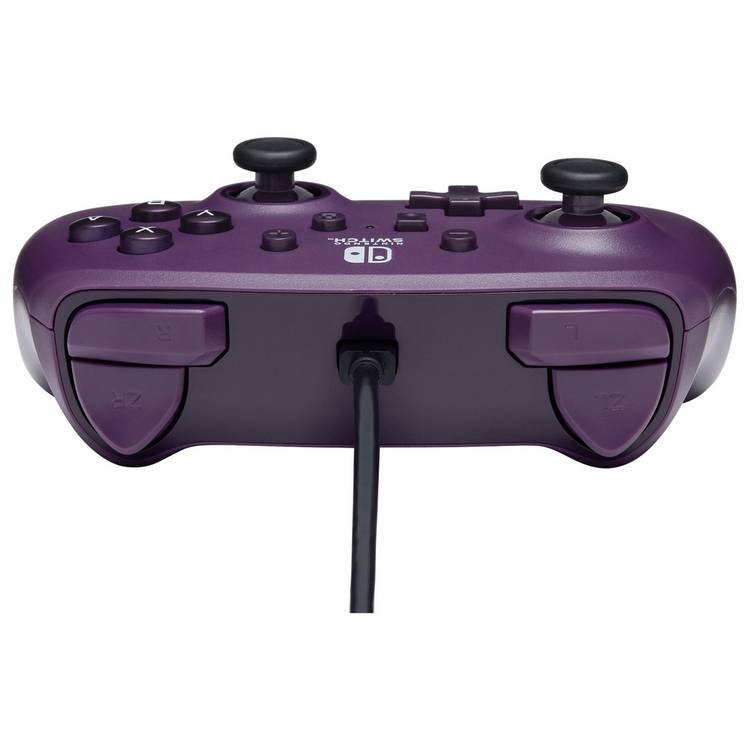 PowerA Cosmic Purple wired controller for Nintendo Switch (British brand)