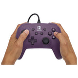 PowerA Cosmic Purple wired controller for Nintendo Switch (British brand)