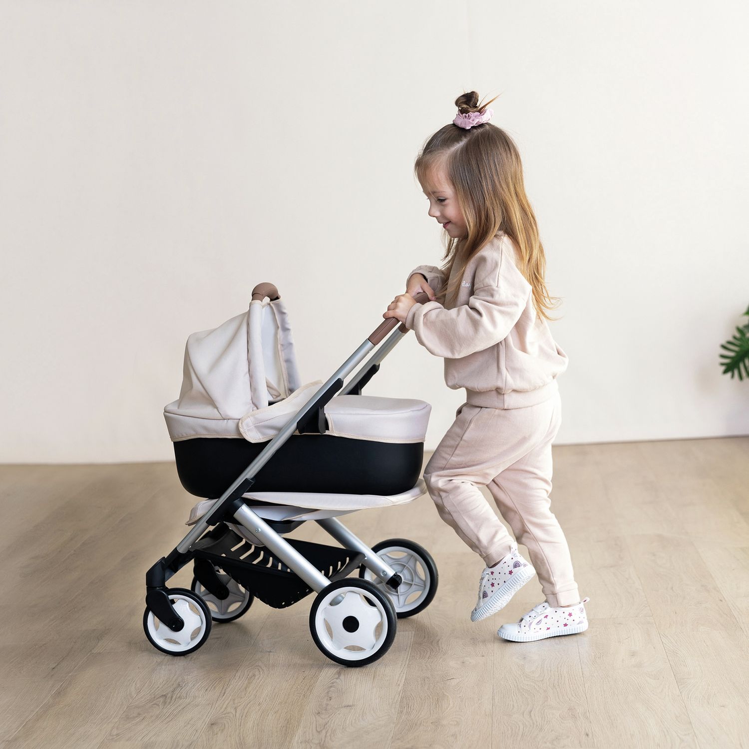 Smoby Quinny doll pram beige, UK version