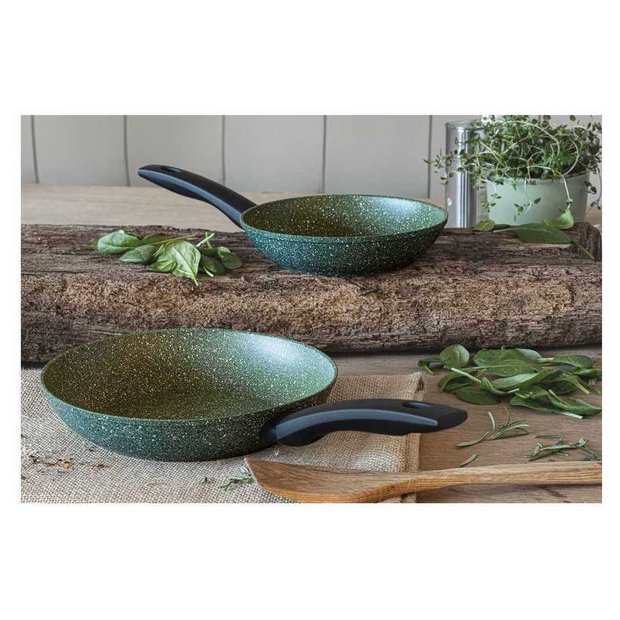 Prestige Eco Twin frying pan set 20cm 24cm imported from the UK
