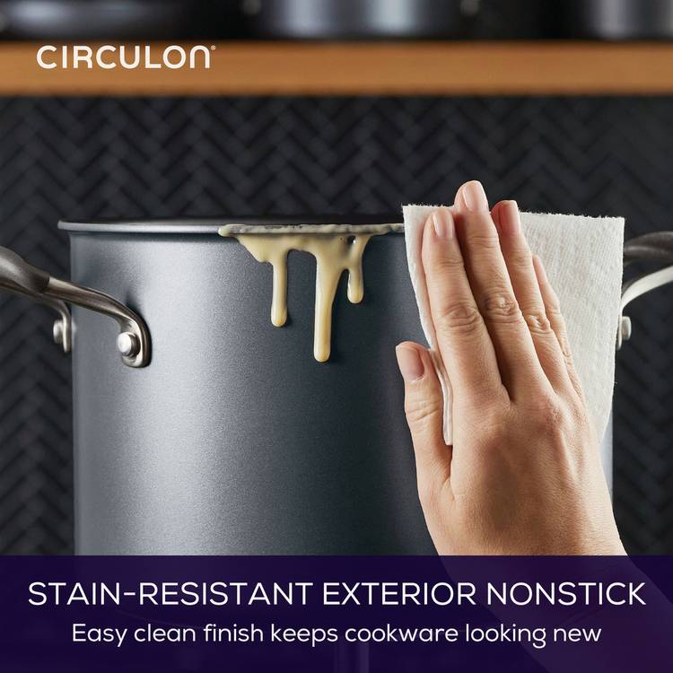Circulon Scratch Defense 5 piece aluminium cookware set (British brand)