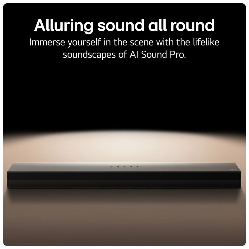 LG US40TR 4.1Ch soundbar with rear speakers - British product