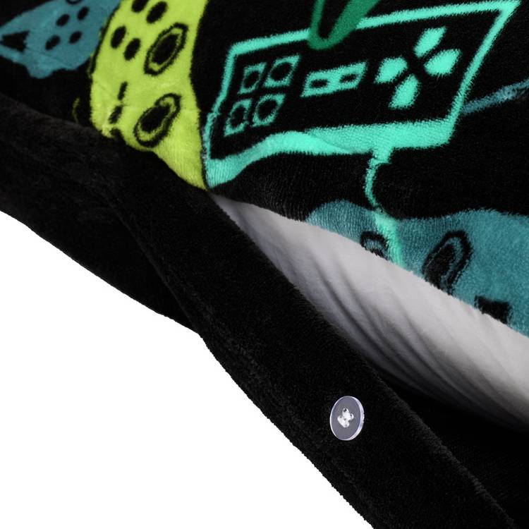Argos Home Gamer fleece bedding set single, imported from the UK