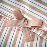 Habitat rust stripe bedding set single duvet cover and pillowcase - British product