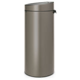 Brabantia Touch Bin Platinum 30L, imported from the UK