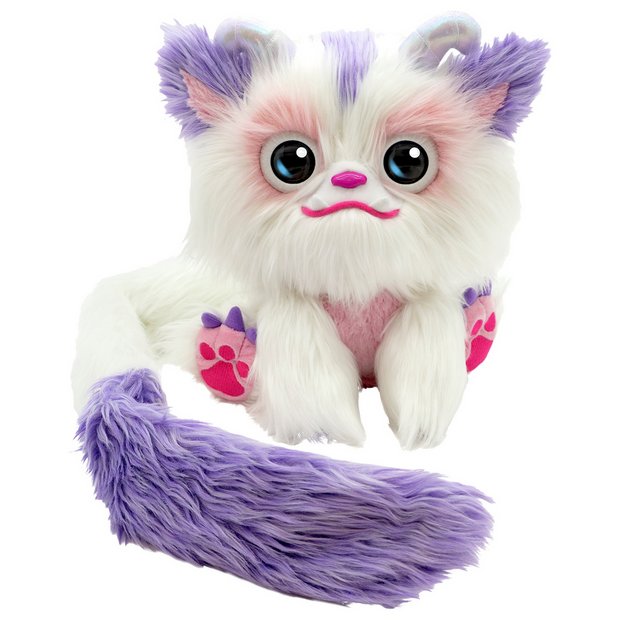 Furlings Aspen Fur Toy interactive plush with 80 expressions (British brand)