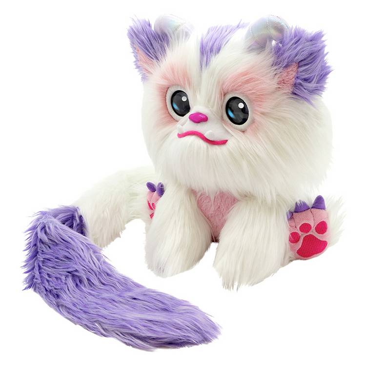 Furlings Aspen Fur Toy interactive plush with 80 expressions (British brand)