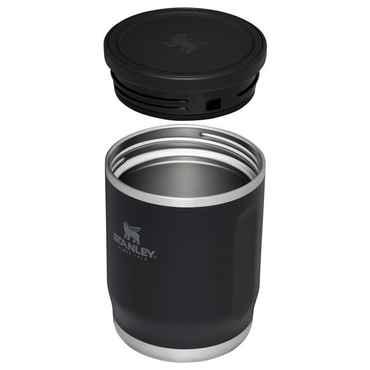 Stanley black food jar 530ml, imported from the UK