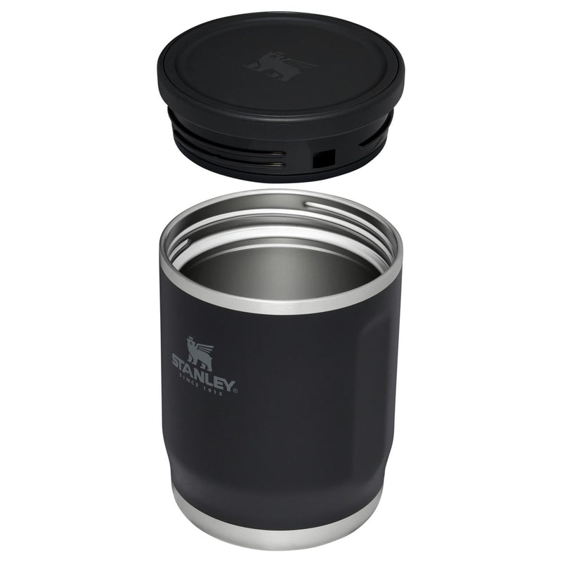 Stanley black food jar 530ml, imported from the UK