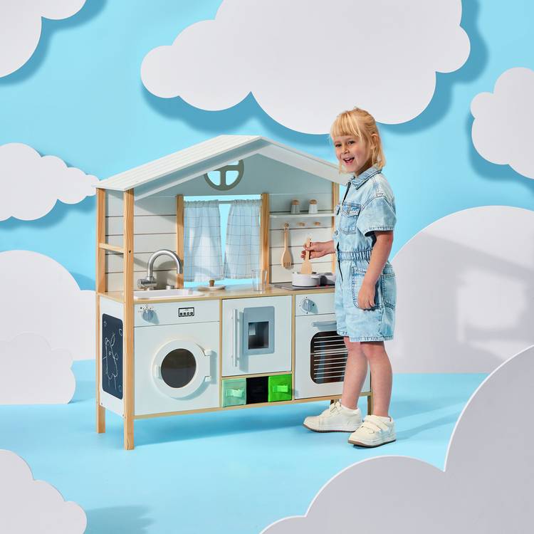 Chad Valley House Style Kitchen Playset wooden toy - British product
