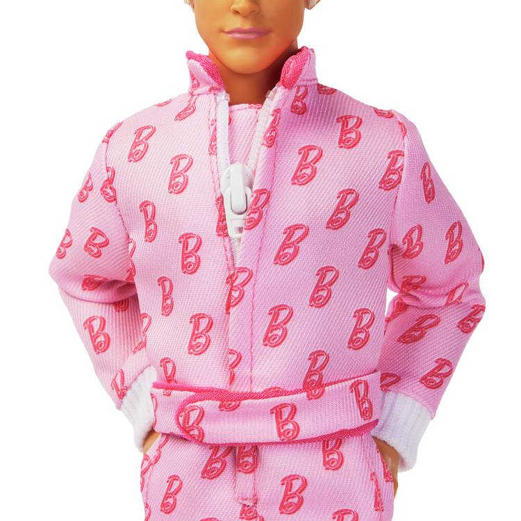 Barbie Ken doll pink jumpsuit collectable, imported from the UK