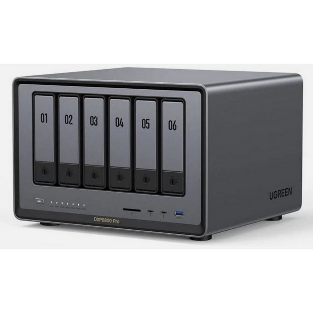 UGREEN DXP6800 Pro 6-bay diskless NAS, imported from the UK