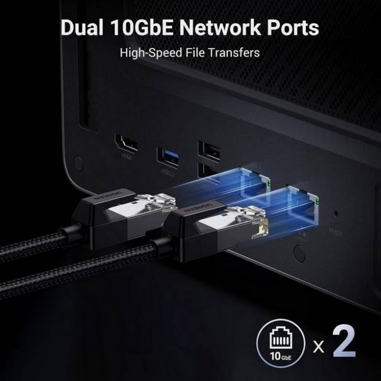 UGREEN DXP6800 Pro 6-bay diskless NAS, imported from the UK