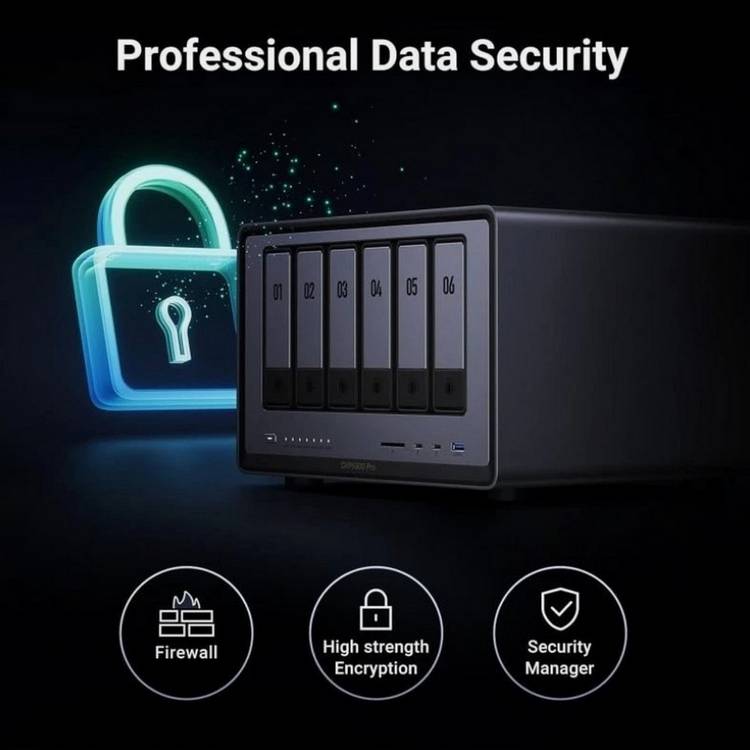UGREEN DXP6800 Pro 6-bay diskless NAS, imported from the UK
