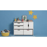 Habitat Kids Rico double storage unit in pine, UK version