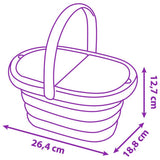 Smoby Stitch picnic basket with 19 accessories - British product