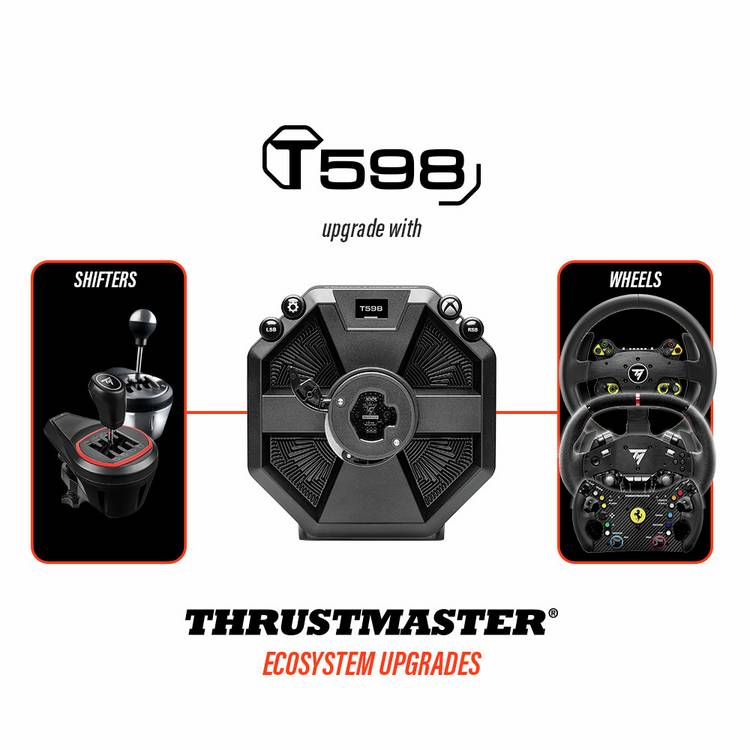 Thrustmaster T598 direct drive racing wheel kit for Xbox and PC, imported from the UK