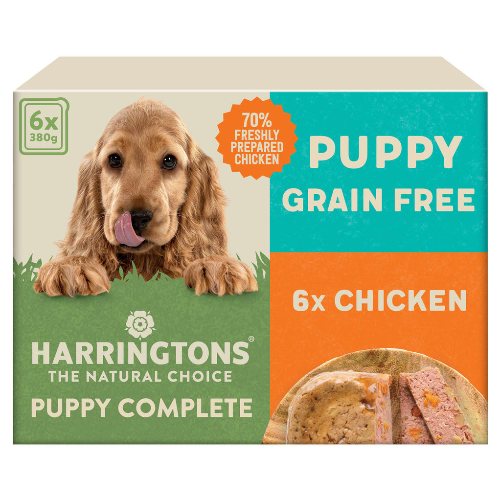 Harringtons Puppy Chicken with Potato & Vegetables 6x380g