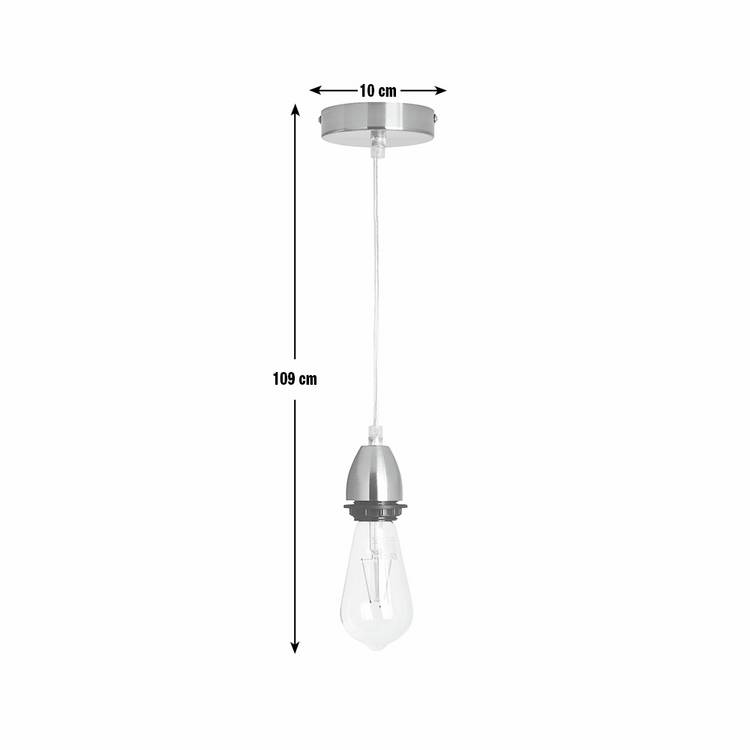 Habitat brass pendant light with adjustable drop, imported from the UK