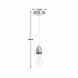 Habitat brass pendant light with adjustable drop, imported from the UK