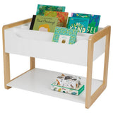 Great Little Trading Company Beanstalk white children's bookcase 47cm (British brand)