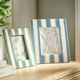 Habitat green ceramic picture frame 4x6, UK version
