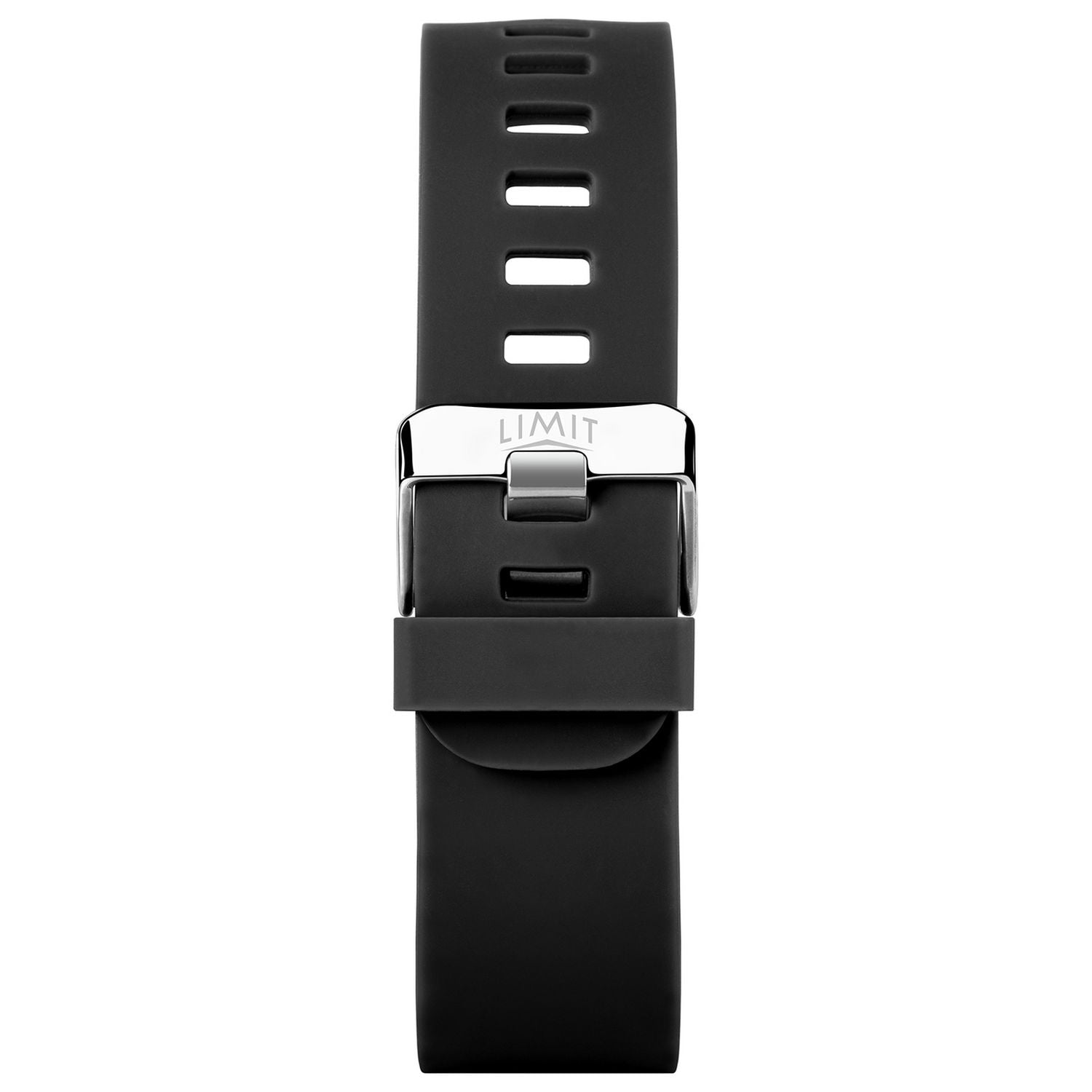 Limit smart watch with black silicone strap (British brand)