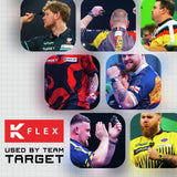 Luke Littler K-Flex No6 medium flights, imported from the UK