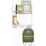Great Little Trading white display wall shelf (British brand)