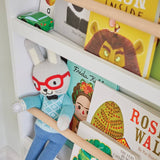 GLTC Greenaway narrow bookcase white 118cm (British brand)