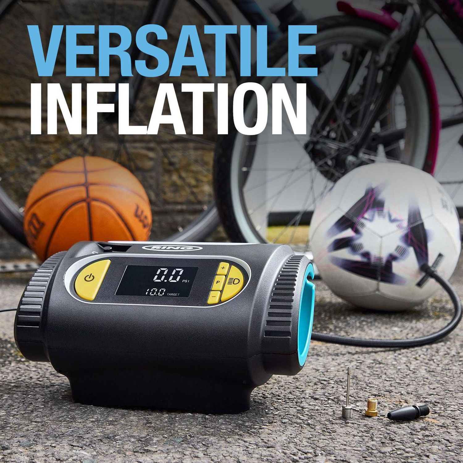 Ring digital tyre inflator ULTRAINFLATE 20 (British brand)