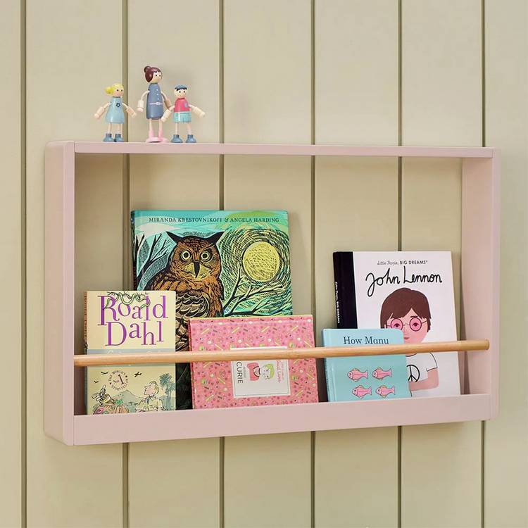 Great Little Trading Company Nightingale Bookshelf pink, imported from the UK