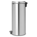 Brabantia New Icon 30 litre steel pedal bin (British brand)