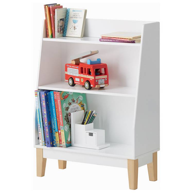 Great Little Trading Company Potter Bookcase White, imported from the UK