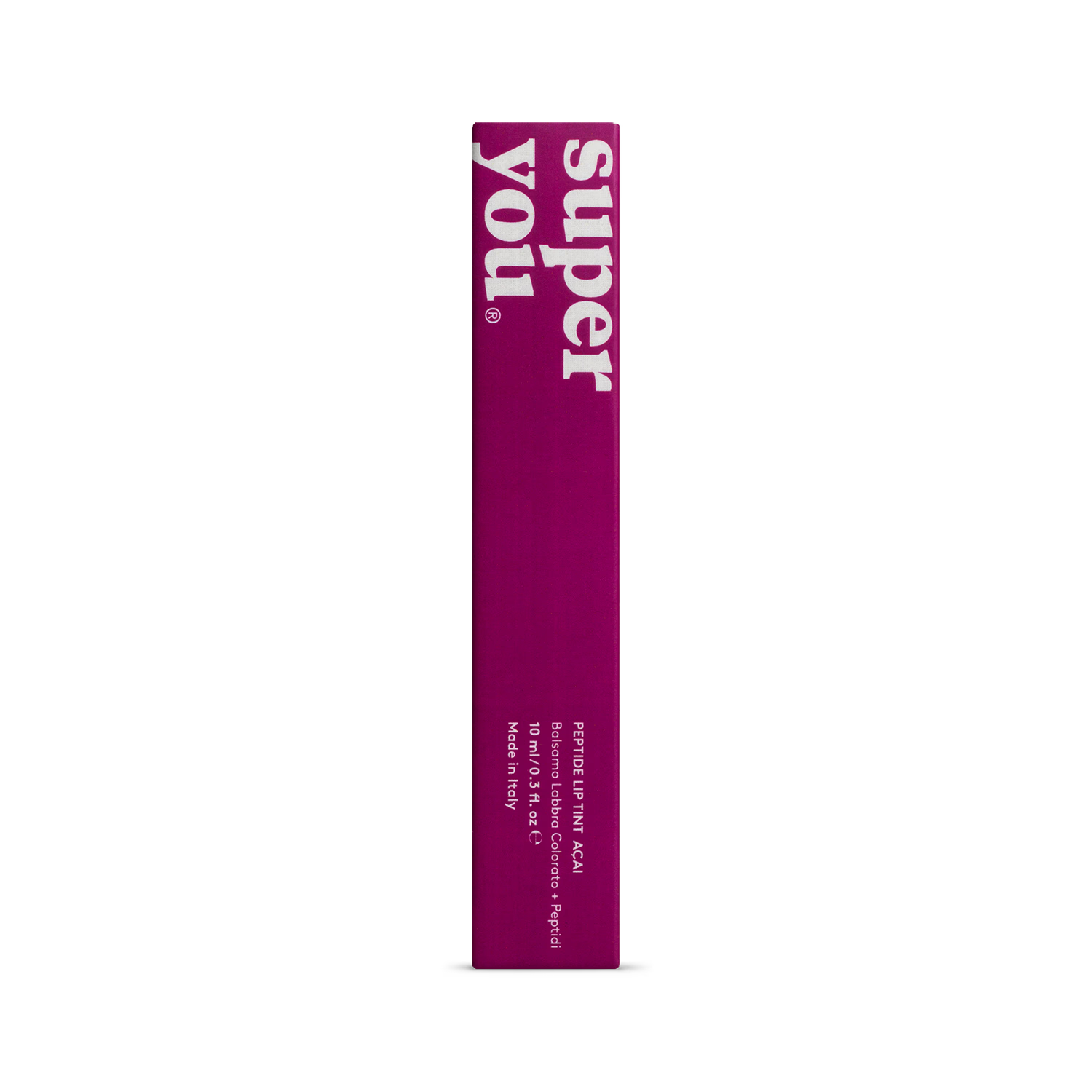 Vegan Peptide Lip Tint Acai, imported from the UK