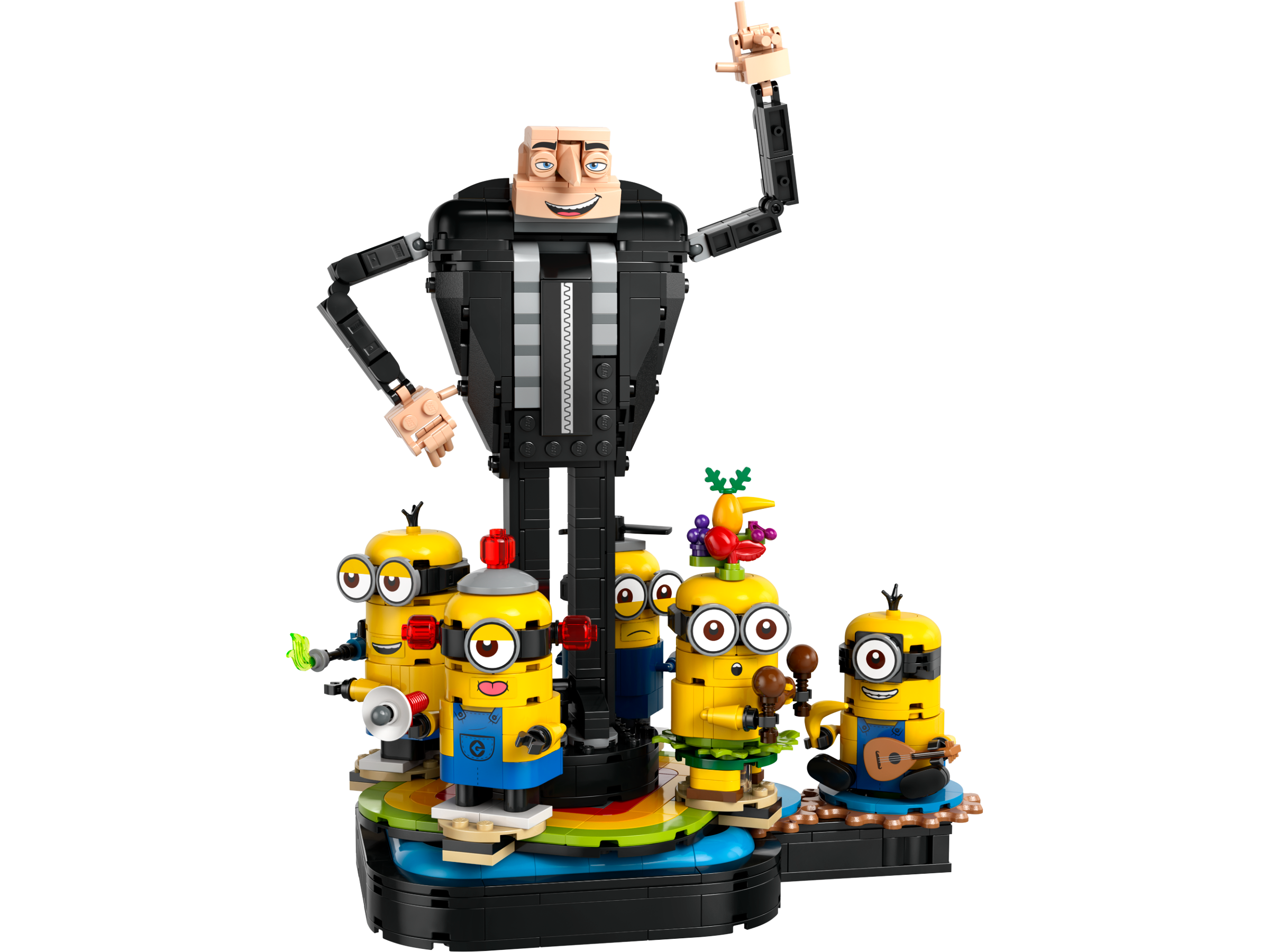 LEGO Brick-Built Gru and Minions 839 Pieces - British product