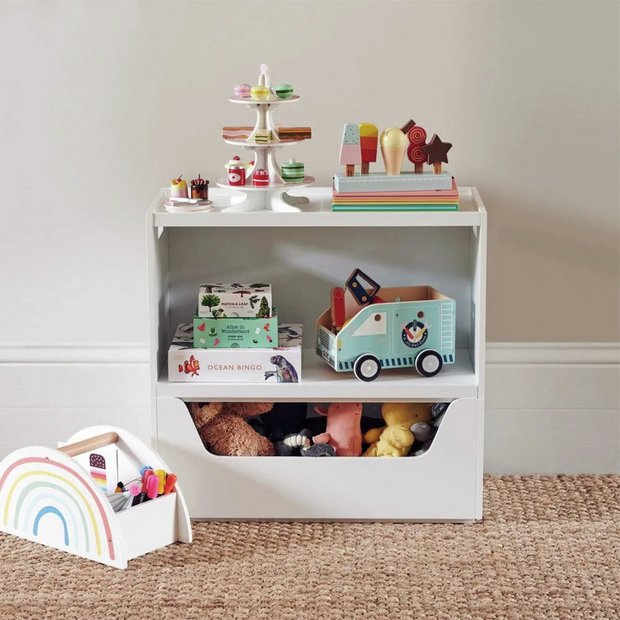 Great Little Trading Company Rackham Book Shelf white (British brand)