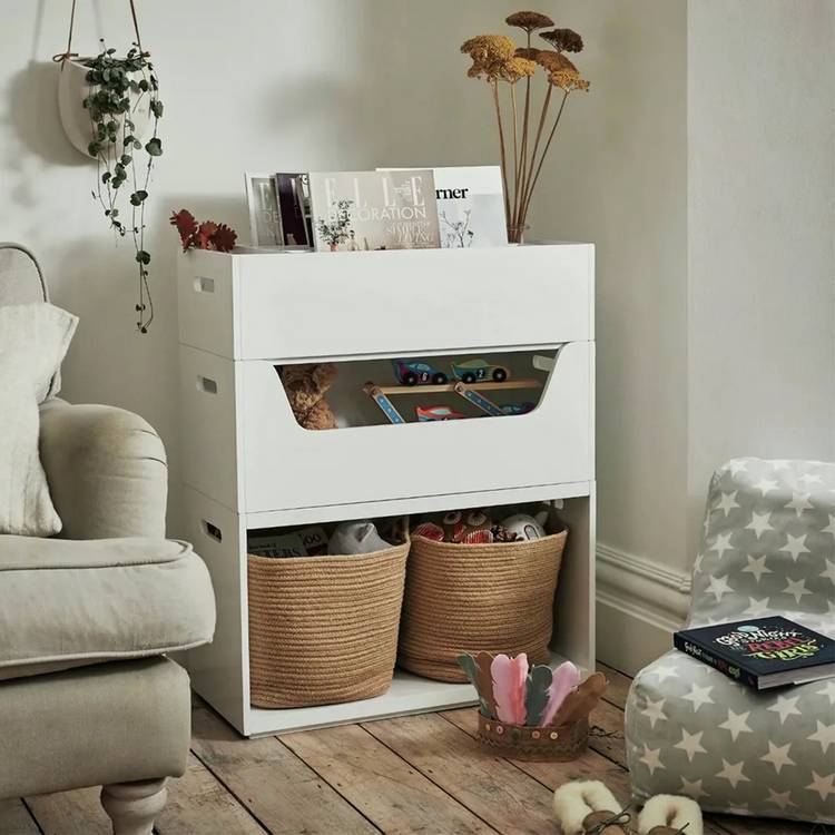 Great Little Trading Company Rackham Book Shelf white (British brand)
