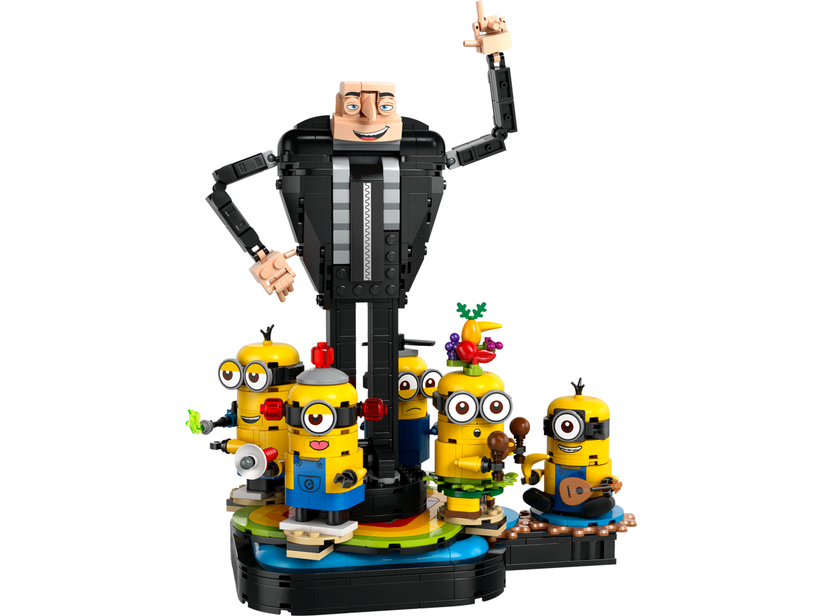 LEGO Brick-Built Gru and Minions 839 Pieces - British product