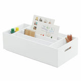 Great Little Trading Company Rackham storage tray white, imported from the UK