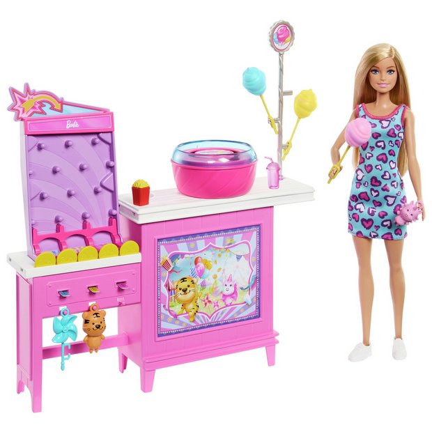 Barbie Malibu doll cotton candy playset, UK version